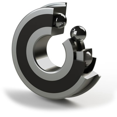 PRC Miniatuur kogellager RVS met flens 1R (8x16x5) :: SF 688 2RS :: 3