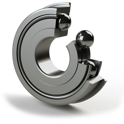 PRC Miniatuur kogellager RVS met flens 1R (8x12x3,5) :: SMF 128 ZZ :: 3