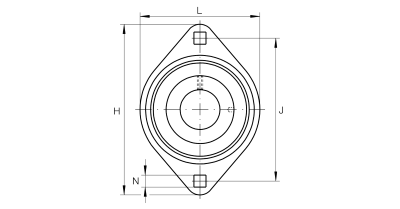 INA Flenslagerblok plaatstaal :: RAT25-XL :: 3