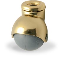 Zwenkwiel rubber 40mm (G-BR/GRU-BO) :: 33-9102G