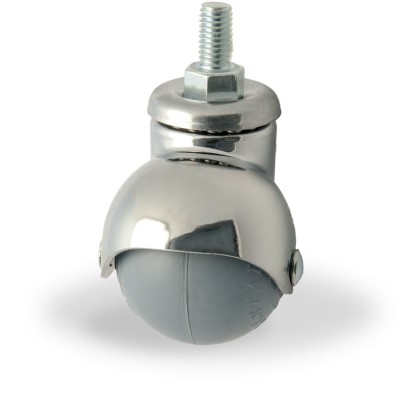 Zwenkwiel rubber 30mm (G-CH/GRU-DR/M8X15) :: 33-6101G