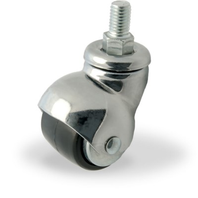 Swivel castor plastic 40mm (G-CH/P6-DR/M10X15) :: 33-2152