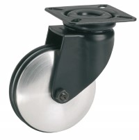 Zwenkwiel rubber 50mm (G-ALU/RU-PL/ZW) :: 39-4002