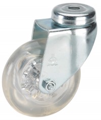 Zwenkwiel kunststof 75mm (G-PP/PU-BO/CH) :: 39-0034