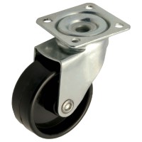 Swivel castor plastic 75mm (G-ZW/P6-PL) :: 32-4106
