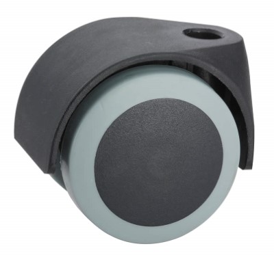 Bureaustoelwiel kunststof 50mm (G-ZW/TPE) :: 34-1051