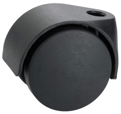 Bureaustoelwiel kunststof 50mm (G-ZW/P6) :: 34-1050