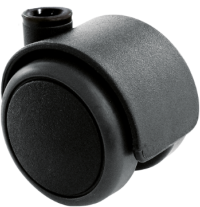 Bureaustoelwiel kunststof 50mm (G-ZW) :: 1892/50