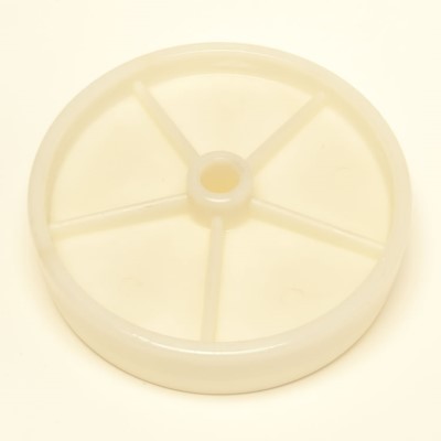 NMW Loswiel kunststof 200mm met 20mm gat (G-P6) :: LW01200G