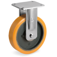 Bokwiel kunststof 200x50mm (K-GY/PU-EE MHD/PL) :: 64-8406