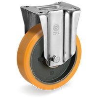 Bokwiel kunststof 125x38mm (K-GY/PU-NL/PL) :: 64-4653