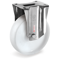 Bokwiel kunststof 125mm RVS (G-P6-NLX) :: 68-5403