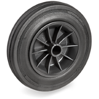 Loswiel rubber 150mm met 15mm gat (G-PP/RU) :: 52-1111