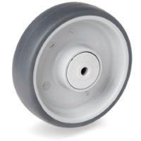 Loswiel rubber 100mm met 8mm gat (K-PP/TGRU) :: 71-2202