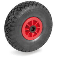 Loswiel rubber 260x75mm met ruitprofiel met 20mm gat (R-PP/RU-NML) anti lek :: 82-3701