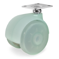 Zwenkwiel kunststof 50mm (G-BL/P6-PL) :: 34-7202