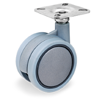 Zwenkwiel kunststof 100x57mm (G-GR/P6-PL) :: 34-7405