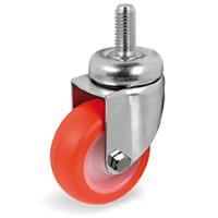 Zwenkwiel kunststof 60mm (G-P6/IPU-DR/M12x25) :: 36-6303