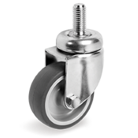 Zwenkwiel rubber 40x18mm (G-PP/TGRU-DR/M8x15) :: 38-6200