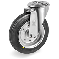 Zwenkwiel rubber 80mm (R-PS/RU-NL/BO) :: 53-7901