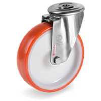 Zwenkwiel kunststof 80x30mm RVS (G-P6/IPU-NLX/BO) :: 60-7901