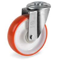 Zwenkwiel kunststof 80x30mm (K-P6/IPU-NL/BO) :: 60-4301