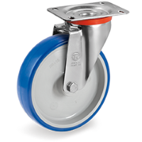 Zwenkwiel kunststof 150mm (R-P6/IPU-NL/PL) :: 61-4504