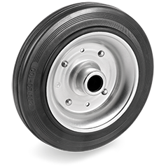 Loswiel rubber 150mm met 15mm gat (G-PS/RU) :: 53-1111