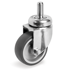 Zwenkwiel rubber 80x24mm (G-PP/TGRU-DR/M12x25) :: 38-6203