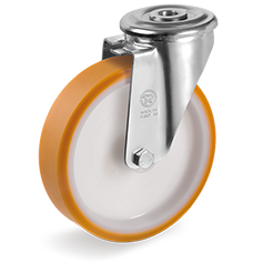 Zwenkwiel kunststof 175x40mm (R-P6/PU-NL/BO) :: 66-7805