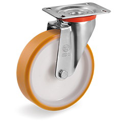 Zwenkwiel kunststof 80mm (R-P6/PU-NL/PL) :: 66-4501