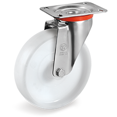 Zwenkwiel kunststof 125mm (G-P6-NL/PL) :: 68-4503