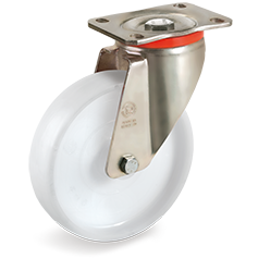 Zwenkwiel kunststof 100x30mm (R-P6-P/PL) :: 68-7602